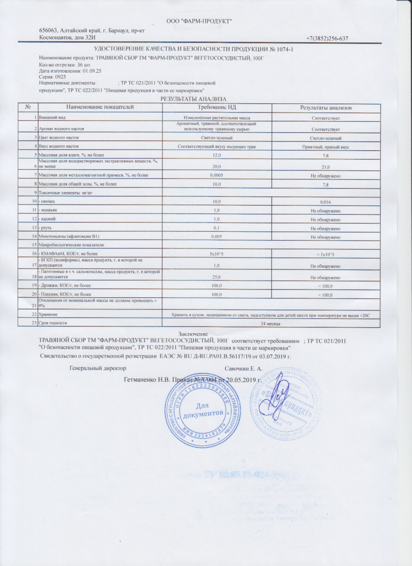 Паспорт №092025